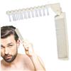 Generic Pettine pieghevole portatile - Set da viaggio con spazzola a doppia testa - Pettine per trucco a denti fini, antistatico, strumento per lo styling per appuntamenti e vacanze