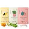 Beautykei Maschere Coreane Set Tessuto Skincare Cofanetto Regalo Donna Viso