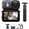 DJI Osmo Nano Combo Viaggio (128GB) - Piccola fotocamera per vlog 4K/60fps, sensore da 1/1,3″, video FOV 143°, registrazione di 200 min, camera POV magnetica per viaggi/vlog, mini manico telescopico