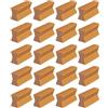 cyclingcolors 20x zoccolo di montaggio 22mm telaio porta finestra bovindo montaggio mobili da cucina marrone