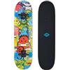 Schildkröt Skateboard Slider 31'', Tavola Completa per il Tempo Libero, Piattaforma Concava con Double Kick e Griptape, Cuscinetto a Sfere ABEC7