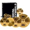 Meinl Set Piatti Meinl hcs141620 Hi-hat, Crash, Ride + Splash 10 omaggio