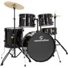 Soundsation Batteria Acustica Soundsation EDK22B Black - Set Completo 5 Pezzi
