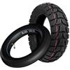 airwak 10 pollici pneumatico esterno e tubo interno set compatibile con Kukirin G2 MAX / G2 Master Kickscooter, 255 x 80 pneumatico di ricambio antiscivolo e all'usura, 10 x2.5 tubo interno in gomma