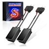 SUPAREE Resistenza Per Luce H7 Decodificatore H7 Decodificatore Fari LED Canbus Senza Errori Anti Sfarfallio 12V per Fari Auto IP67 Plug and Play 2 Pezzi