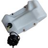 ZAPYVET Serbatoio carburante TJ45, for TJ45 TJ45E TJ45V KBH45 KBL45 | con tappo carburante