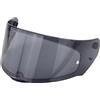 Guajiro - Visiera compatibile con LS2 | FF320| FF328 | FF353 | FF800| Schermo in policarbonato predisposto per Pinlock (Nero)
