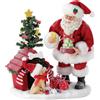 Department 56 Possible Sogni Babbo Natale E Suo Animali Del Cucciolo Figurina