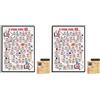 Homty Biglietto auguri compleanno 40/50/60 anni | Regalo 60 anni compleanno uomo e don