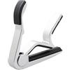 Ruilogod Tuntino elettrico acustico Quick Change Trigger Guitar Guitar Capo Silver Tone