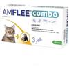 KRKA Amflee Combo Gatto 3 pipette - Trattamento Antiparassitario