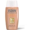 Isdin Crema Solare Viso 50 SPF Fluido Colorato Fotoprotector Fusion Water Magic Protezione Alta 50 ml - Medium
