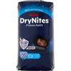 Kimberly-Clark HUGGIES Drynites Boy - Pannolini a mutandina Per Bambini Da 8 A 15 Anni 27/57Kg 9Pz