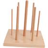 Supporto in legno per flauto dolce, espositore per flauto dolce