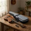 Bass Ukulele Elettroacustico Ukulele Basso in Mogano per Casa, Bassisti