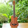 Bass Ukulele Elettroacustico Ukulele Basso in Mogano per Casa, Bassisti
