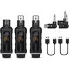 No Convertitore per Microfono Professionale UHF XLR Trasmettitore Ricevitore 1590