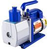 VEVOR Pompa per Vuoto 29,2 x 11,4 x 21,6 cm Pompa per Vuoto per Aria Condizionata 198,21 L/min Stadio Singolo, Sistemi R12 R22 R134a R410a 110 V 5PA per Riparazione Automobili Evacuazione Sotto Vuoto