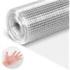 VEVOR Rete Metallica 12,7 mm 1 x 20 m Diametro 0,8 mm per Recinzione Pollame, Rotolo di Griglia Zincata a Caldo Dopo Saldatura, per Animali di Piccola Taglia Piante da Giardino Supporti per Gabbie