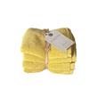 FAZZINI Set 4 Lavette Coccola Senape