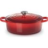 LE CREUSET Tegame Risotto Evolution In Ghisa Vetrificata 30cm Ciliegia