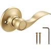 Design House Springdale 728873 Maniglia per porta in oro satinato, decorativa