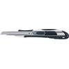 KWB 14409 2 in 1 coltello da taglio di sicurezza 9 mm 014409 (scorrimento della lama a 2 pieghe, superficie di presa antiscivolo)