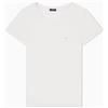 EMPORIO ARMANI T-Shirt Girocollo da Donna Essential Studs Beige L