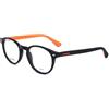 Havaianas Trancoso/v 8LZ/21 BLACK ORANGE Eyewear Unisex Acetate, Standard, 49