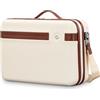 Samsonite Virtuosa Hardside Train Case, Bianco sporco, Taglia unica, Virtuosa Hardside Train Case