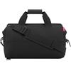 reisenthel Allrounder M Duffel Mix Black - Borsa da viaggio con volume di 18 l in bottiglie di PET riciclate, di alta qualità e confortevole, larghezza 40 x altezza 33,5 x profondità 24 cm, MG7300,