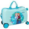 safta FROZEN - Trolley per bambini, valigia con ruote, lucchetto di sicurezza, valigia leggera, 44 x 21 x 27 cm