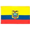 AZ FLAG - Bandiera Ecuador - 90 x 60 cm - Poliestere leggero - Bandiera Ecuadoriana con occhielli metallici incorporati - 40 g