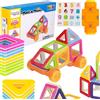 Woopie Blocchi Magnetici Veicoli Mini Edifici a Vapore 22 Pezzi.