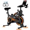 StarTech Cyclette CBE10 - Bicicletta fitness per uso domestico - Ergometro - Bicicletta da interno - Cardiofrequenzimetro - Display LED - Resistenza regolabile - Portata massima fino a 136 kg