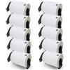 BETCKEY - 10 rotoli di etichette DK-11247, 103 mm x 164 mm, 1800 etichette di spedizione compatibili con stampanti Brother QL