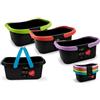 GIO'STYLE Giostyle Bacinella Rettangolare Antracite, 15,5 L, Love