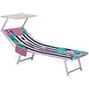 Nada Home Telo Mare Microfibra con Tasche e Cuscino Gonfiabile 70x180 cm Coprilettino leggero per Mare e Piscina con Elastici Asciugatura Rapida