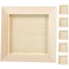 GRIRIW Cornice Porta Disegni Bambini in Legno 6 Pezzi per Decorazioni Fai-da-te, Facile da Usare, per Home Decor e Artigianato Creativo