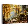 ARTTOR Quadri Moderni Soggiorno Autunno montagna foresta natura Quadro su Tela 120x80cm Stampe da Parete Camera da Letto 1 pezzo Wall Art Canvas Grandi Decorazione Murale Grafica Immagini AA120x80-2713