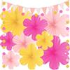 exatta Confezione da 9 Fiori di Carta per Decorazioni, Fiori Carta Decorativi, Festoni Fiori di carta, per festival, matrimoni, compleanni, baby shower, decorazione da tavolo da giardino