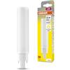 OSRAM Lampada DULUX D/E 26 LED per base G24Q-2, 10 watt, 990 lumen, bianco caldo (3000K), girevole, sostituzione della tradizionale lampada Dulux da 26W