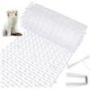 LOPYXBR Rete di Spine contro i Gatti, 30x400cm, Dissuasore per Gatti Anti Gatti con Spine, Bianco, Dissuasore per Gatti, Barriera per Animali, Rete Anti Gatto per Interno Esterno Giardino