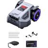 ANTHBOT M5 Set Robot Tosaerba Wireless, Comprensivo di Copertura Antipioggia, Kit di Ricambio Lame, Supporto da parete RTK, 1 anno di 4G