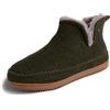 Dearfoams Ciabatta da uomo in memory foam per interni ed esterni, Loden, Large