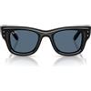 Ray-Ban Occhiali da sole WAYFARER PUFFER RB4940 601/80 Black Dark Blue 50