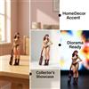 Figura in miniatura di ragazza, diorama, scenario, micro paesaggio, progetti fai