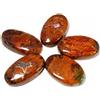 Royal_gems_shop 111,95 ct 100% naturale Marocco cucitura agata ovale cabochon pietra...