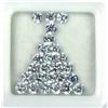 6.25 KT / 3 MM Violetto Zaffiro Rotondo Gemma Naturale 25 Pezzi Lotto