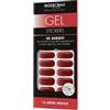 Deborah Milano - Smalto Gel Adesivo per Unghie, Stickers in smalto Gel da polimerizzare in Lampada UV Led, Long Lasting, 20 Adesivi, Colore 13 Metal Mocha